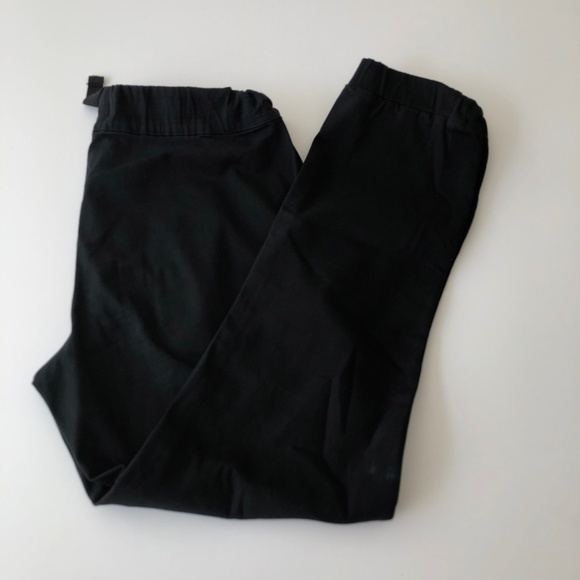 TNA - Aritzia - pants with elastic waist and cuffs - black - Picture 1 of 7
